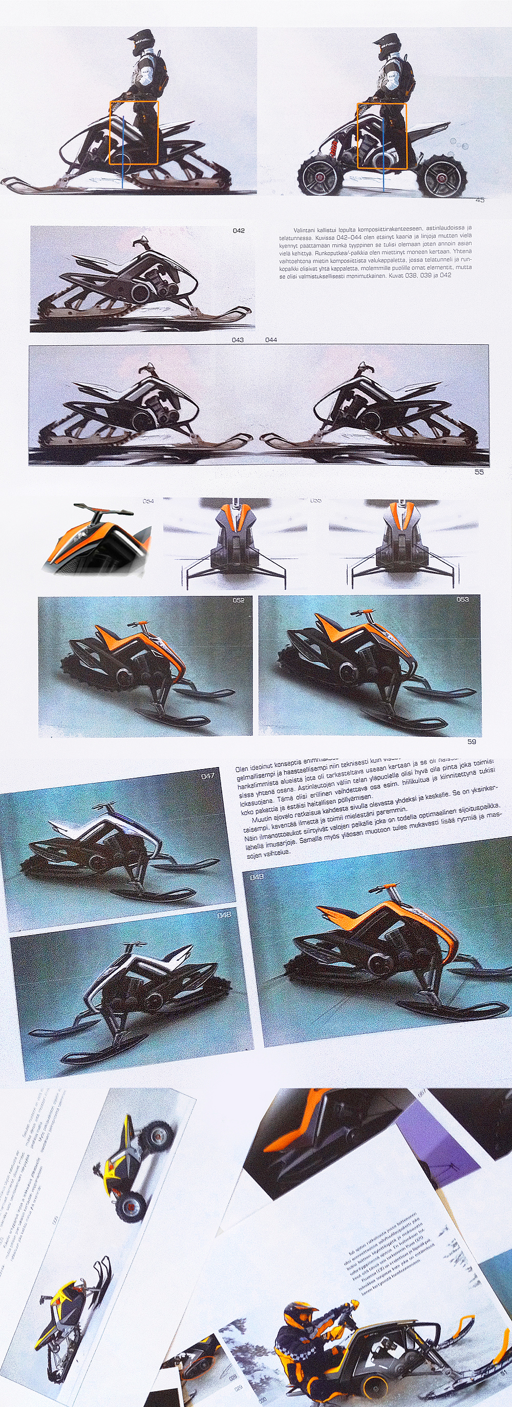 KTM X2 HYBRID，混合动力车，ATV-雪地车，车，