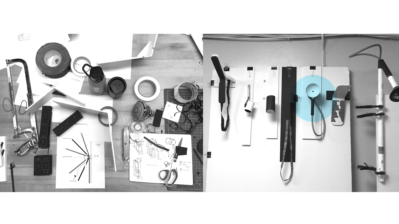 app，testing，Water volume，shower，