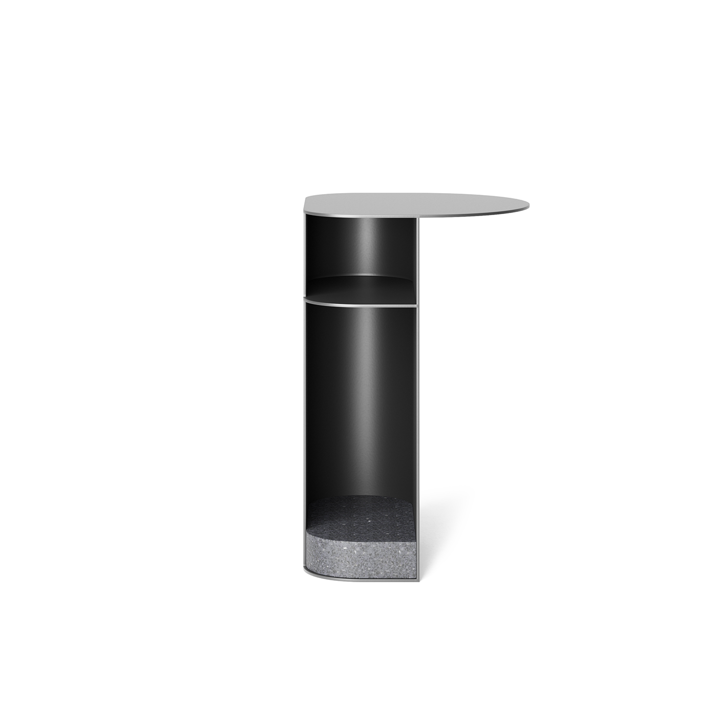 Side table，Metal，bookshelf，