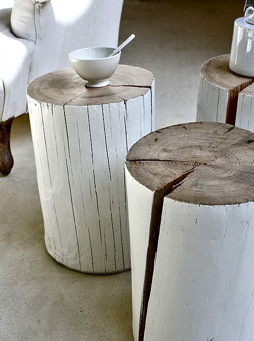 Home Furnishing，furniture，Wooden stake，Sitting stool，reform，