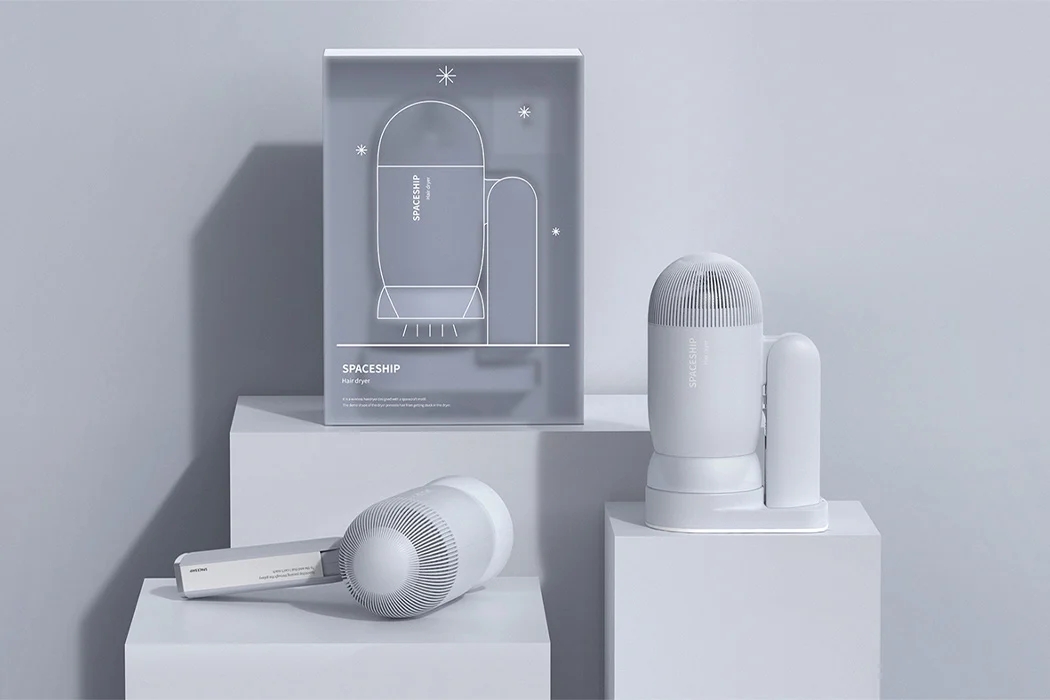 hair drier，Cosmic elements，the galaxy，wireless，