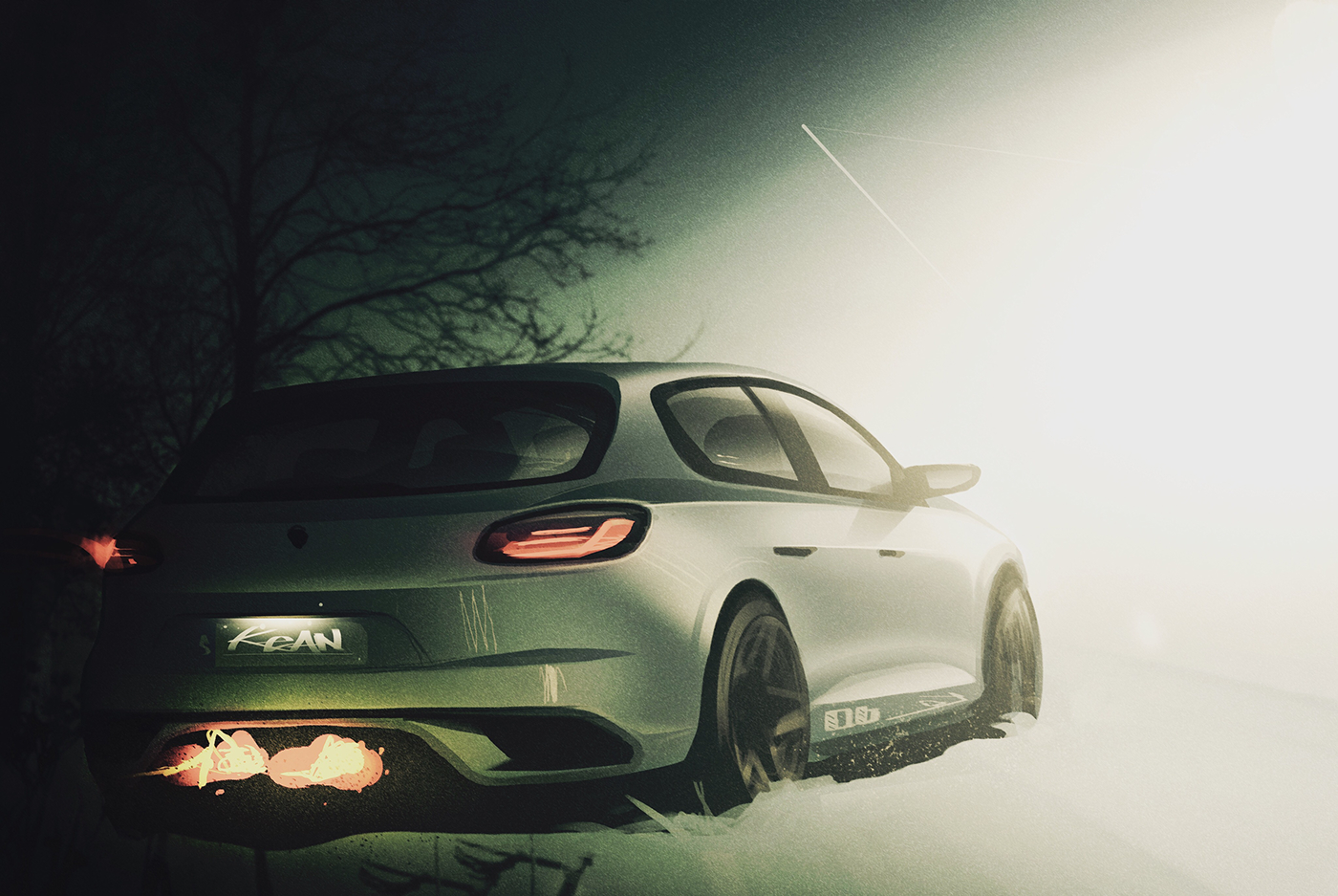 Graffiti，works，illustration，Side work，automobile，