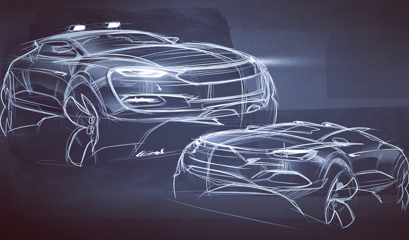 Graffiti，works，illustration，Side work，automobile，