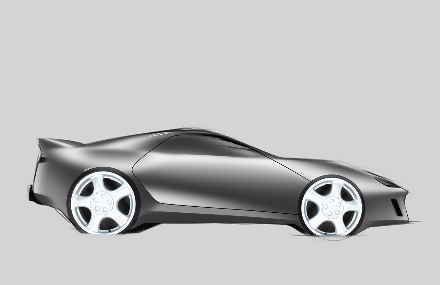 automobile，Hand drawn，informal essay，ps，