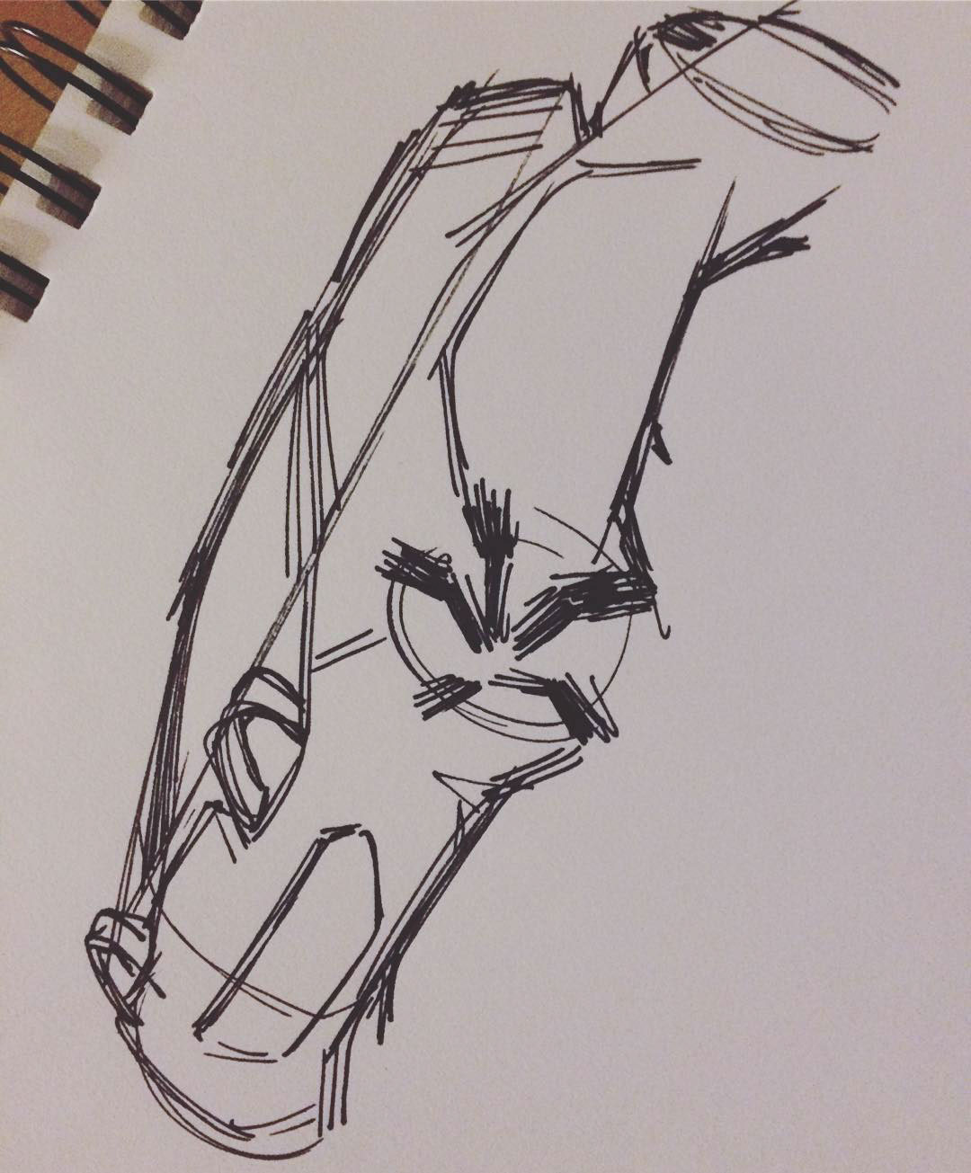 automobile，Hand drawn，informal essay，ps，