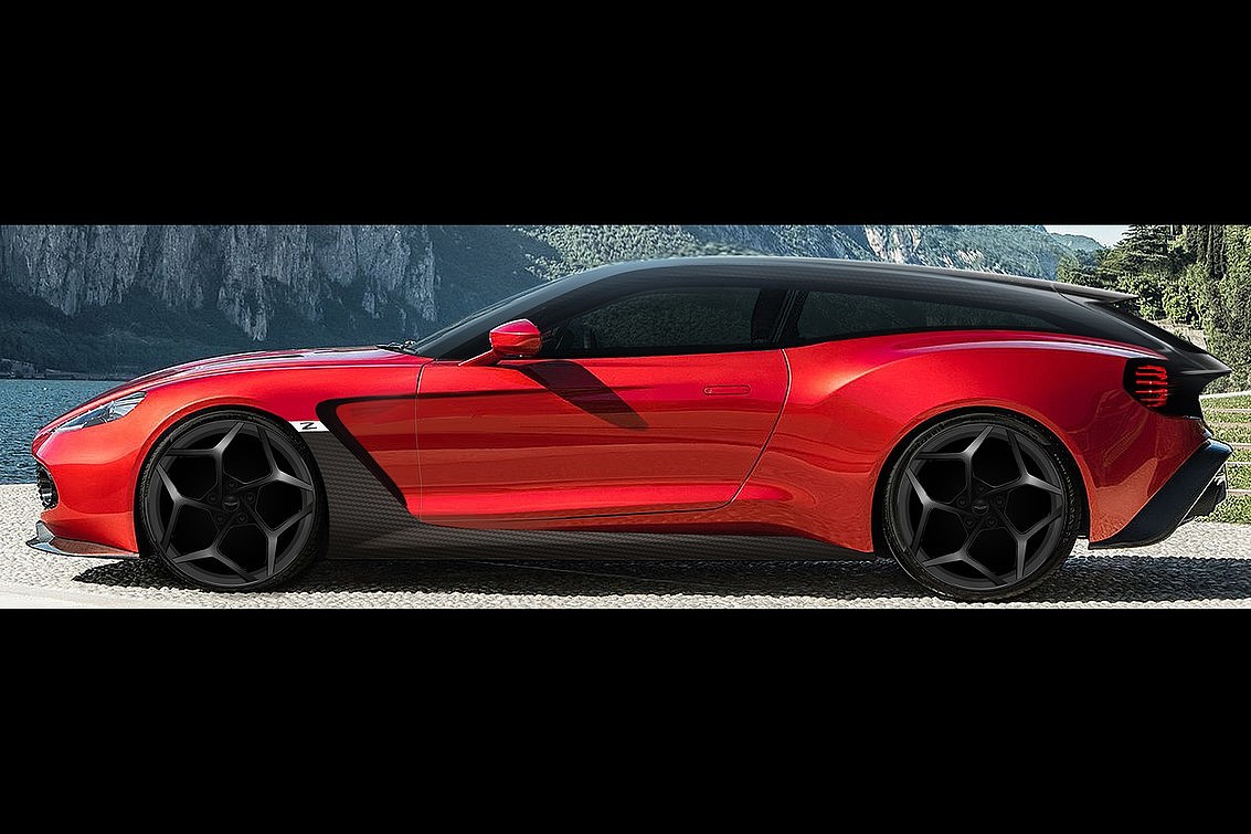 Sports car，Aston Martin，Vanquish Zagato，Two seater carriage，Luxury car，Automobile design，industrial design，