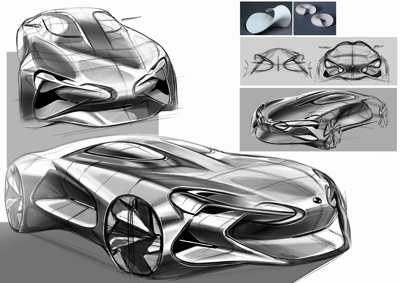 automobile，Hand drawn，automation，sketch，