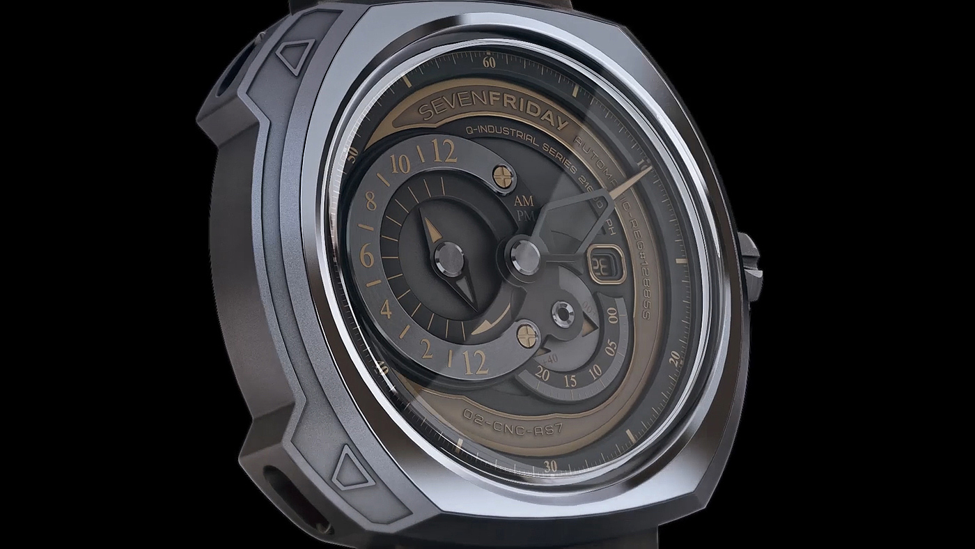 SEVENFRIDAY Q2/，手表，机械，