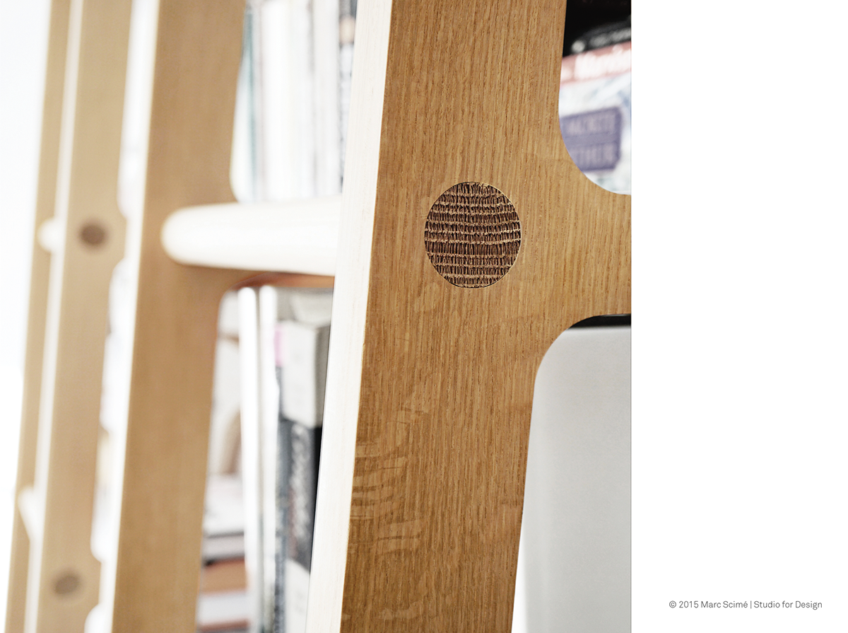 industrial design，Home design，Creative furniture，bookshelf，ladder，2016Adesign，gold prize，