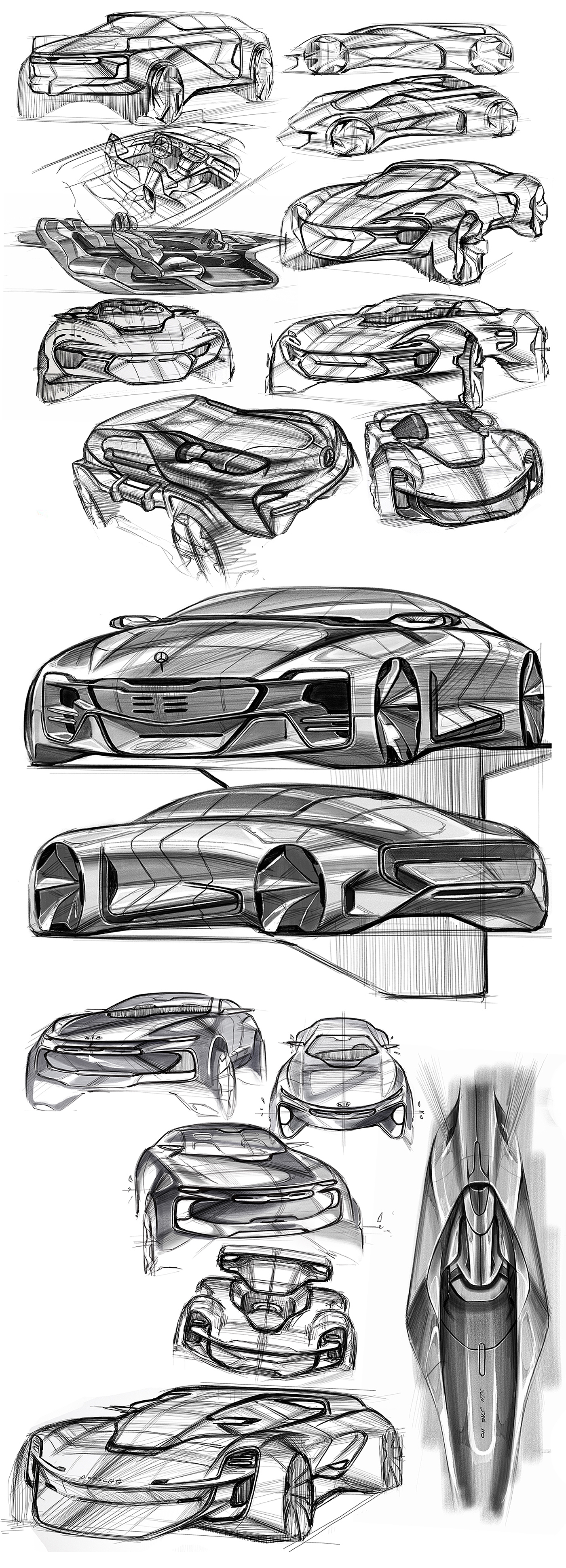automobile，Travel，painting，sketch，outdoors，