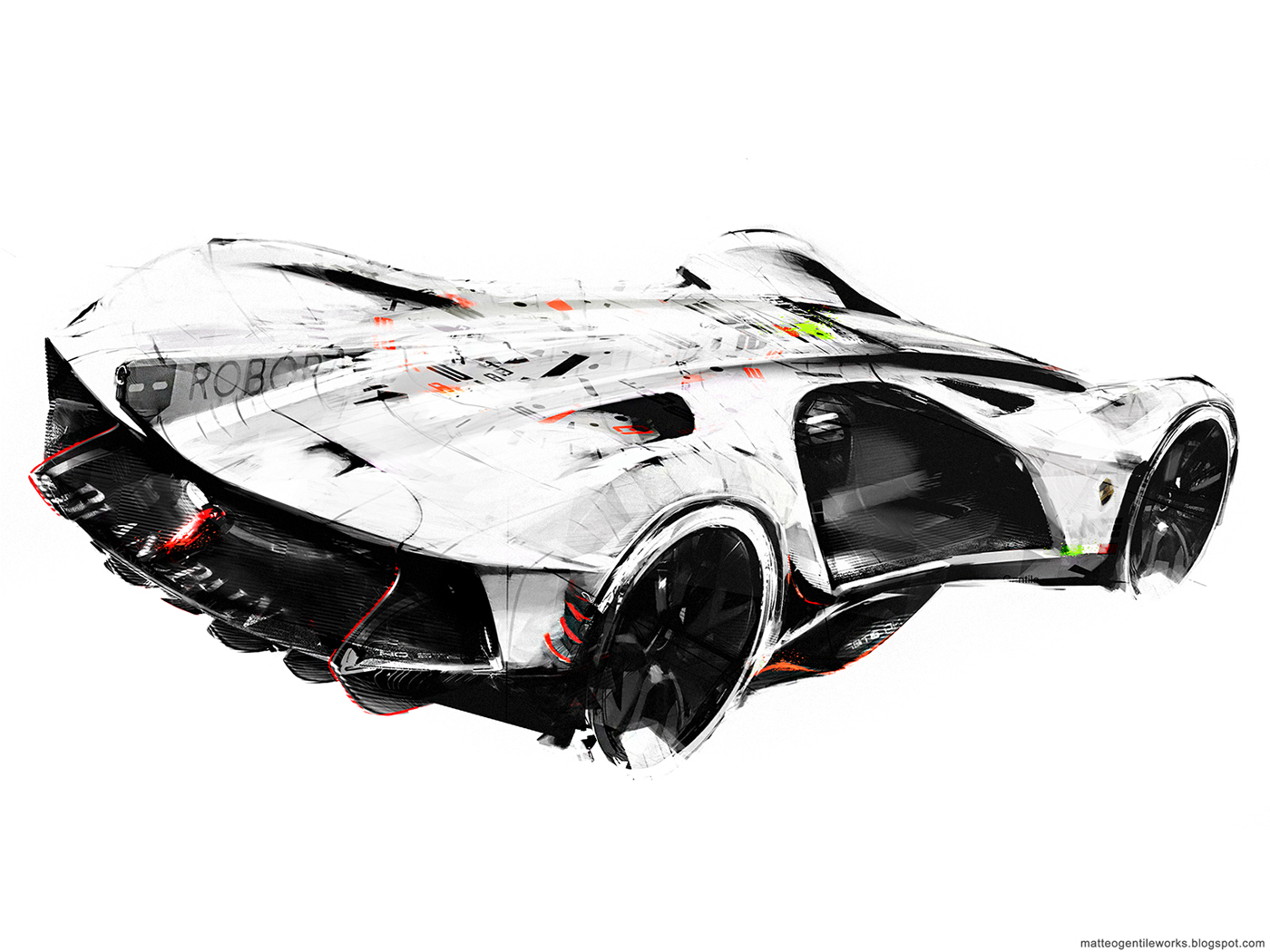 Lamborghini，Racing car，Screensaver，Cool，Automobile design，Autonomous racing，