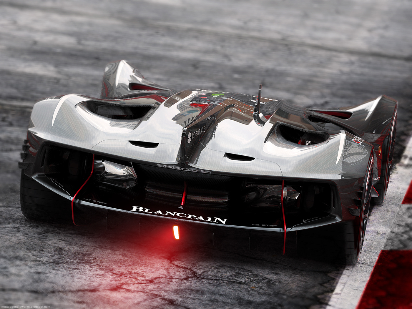 Lamborghini，Racing car，Screensaver，Cool，Automobile design，Autonomous racing，