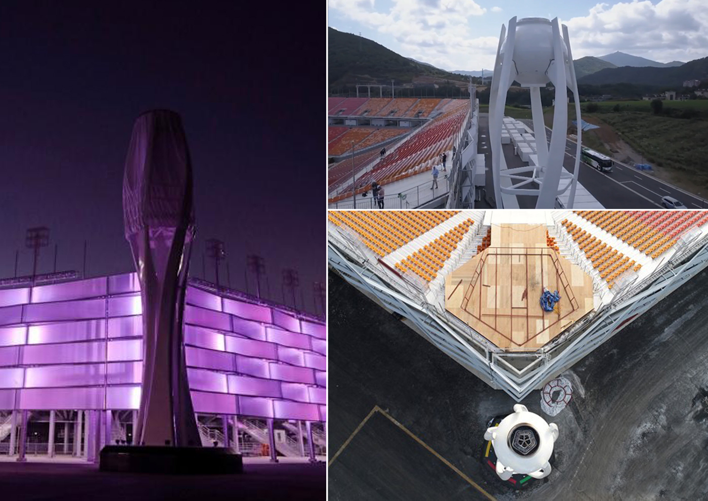 2018平昌奥运圣火采集台设计,用现代化的设计描述庄严神圣!