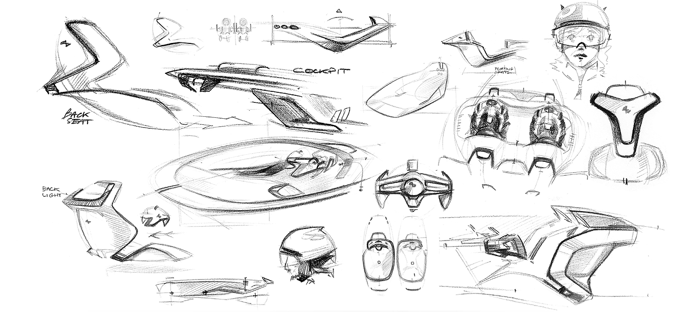 Anthony pelleau，BMW Concept Car，Automobile design，Cool car design，Automobile design sketch，Automobile design renderings，Automobile design context diagram，