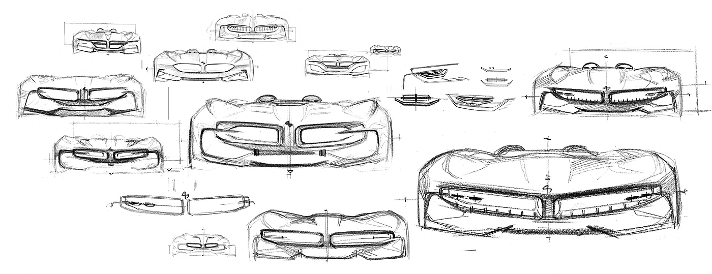 Anthony pelleau，BMW Concept Car，Automobile design，Cool car design，Automobile design sketch，Automobile design renderings，Automobile design context diagram，