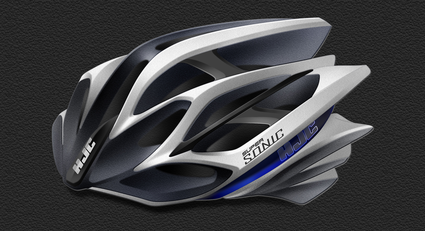 H-SONIC，Bicycle helmet，outdoors，product design，