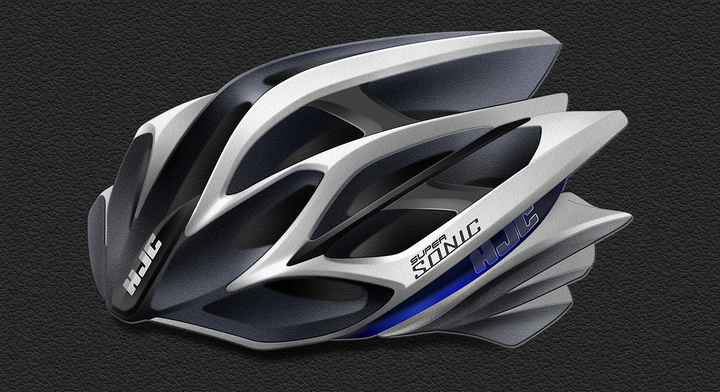 H-SONIC，Bicycle helmet，outdoors，product design，