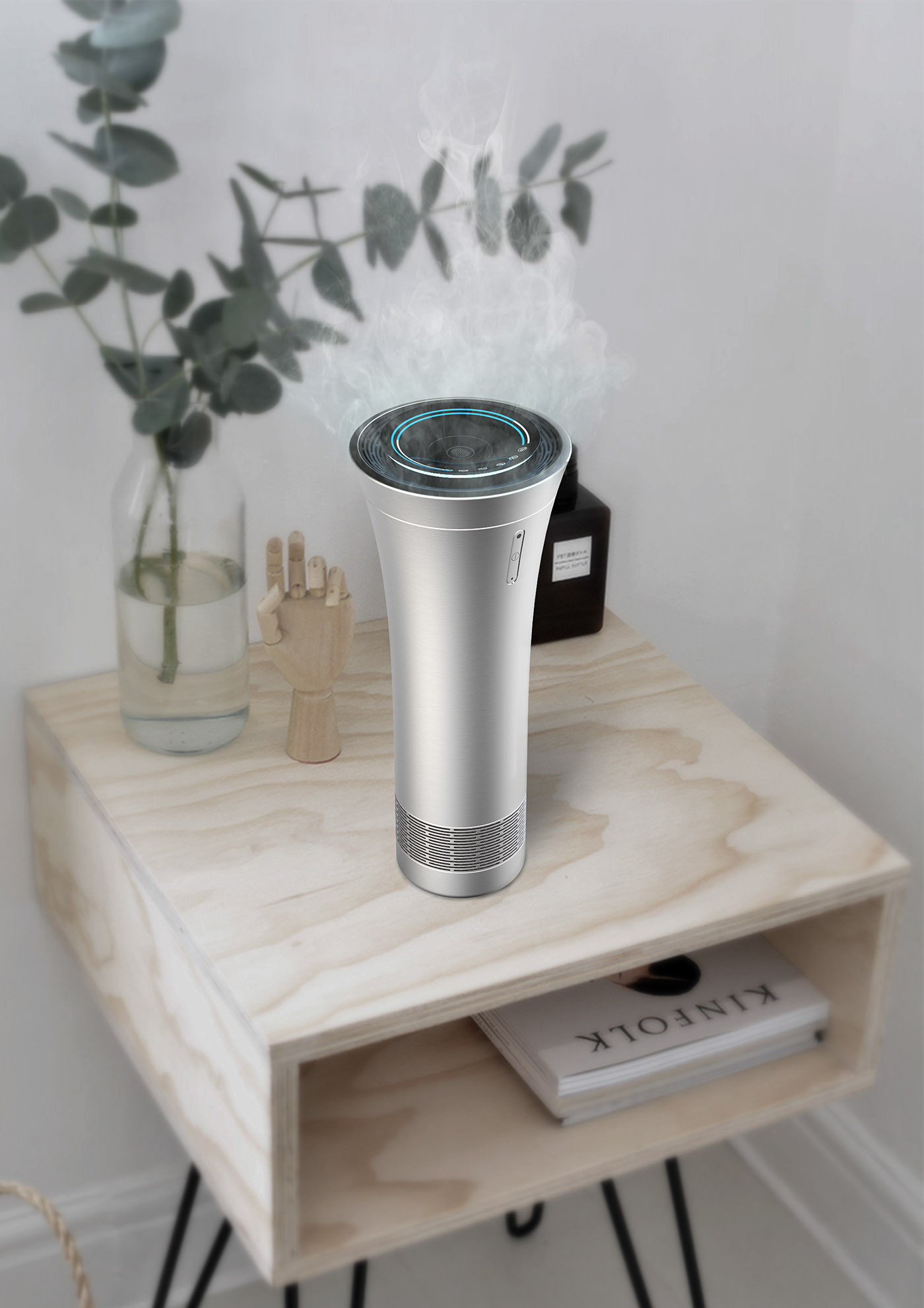 Medical design，Air purification humidifier，n-air，product design，