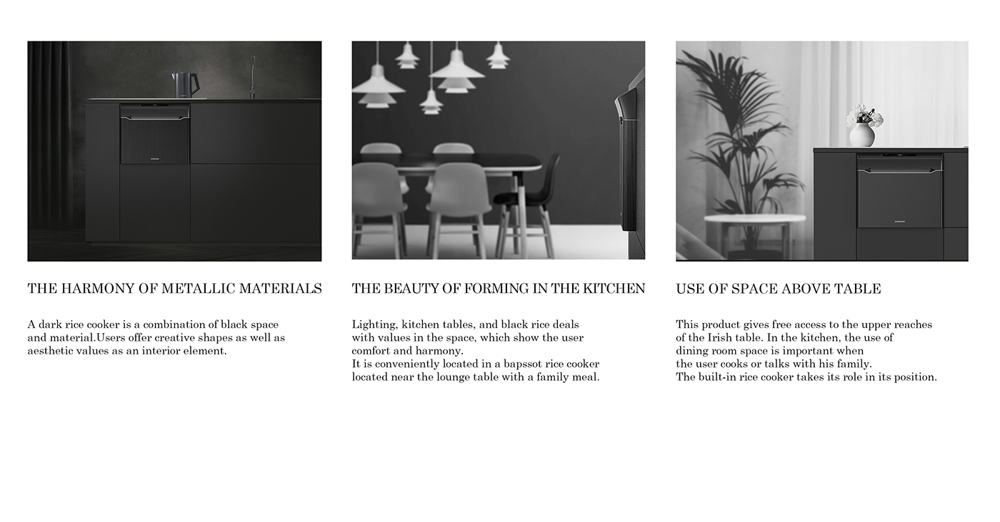 Kitchenware design，Samsung，originality，industrial design，