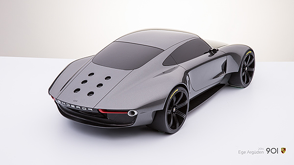 Porsche，sketch，automobile，industrial design，Sports car，