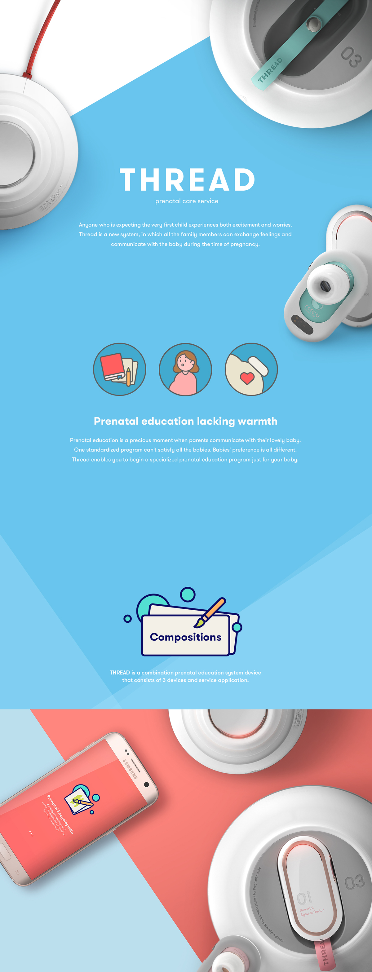 Prenatal care，service，"Thread"，