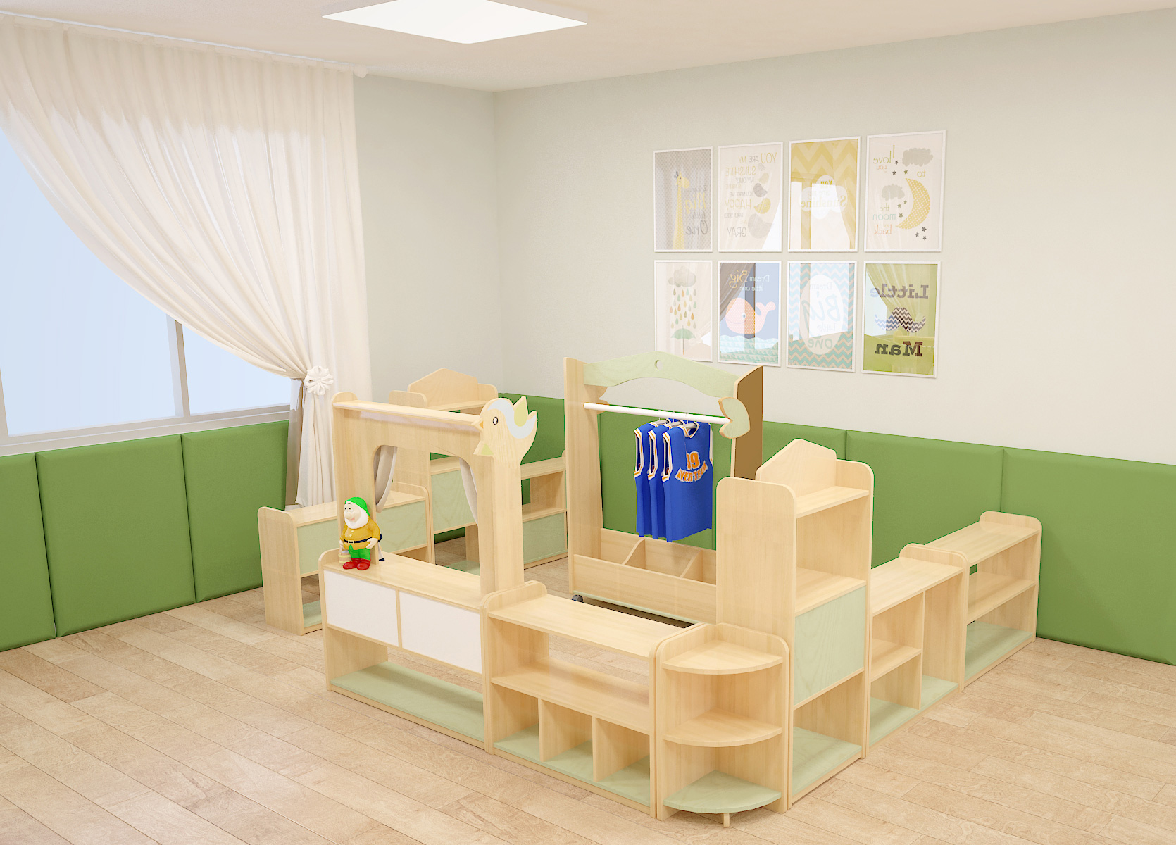 Kindergarten furniture，Children's furniture，Kindergarten equipment，School furniture，，Kindergarten activity room furniture，Kindergarten lounge furniture，Children's siesta bed，