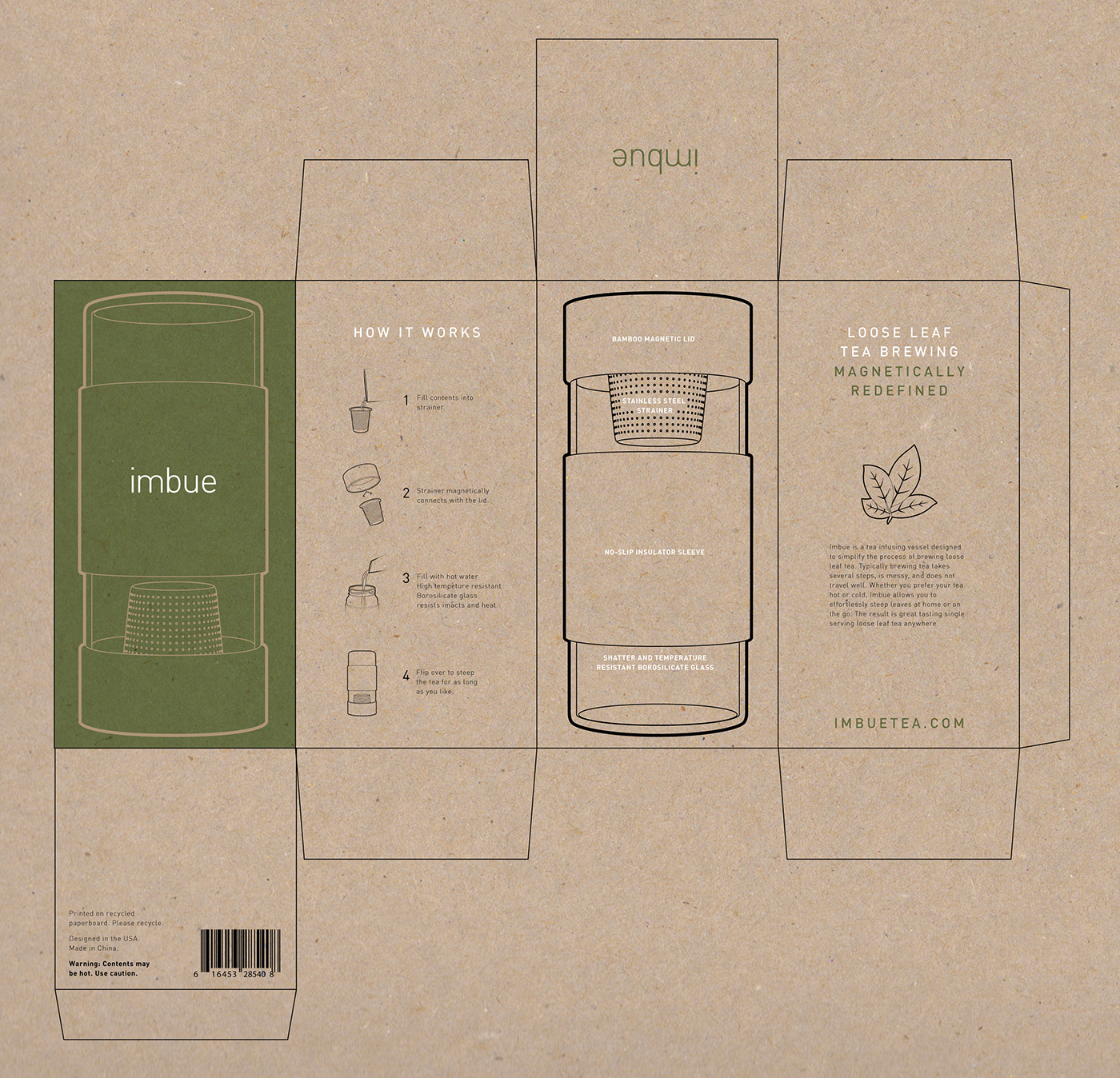 tea set，Magnetic adsorption，container，woodiness，packing design，