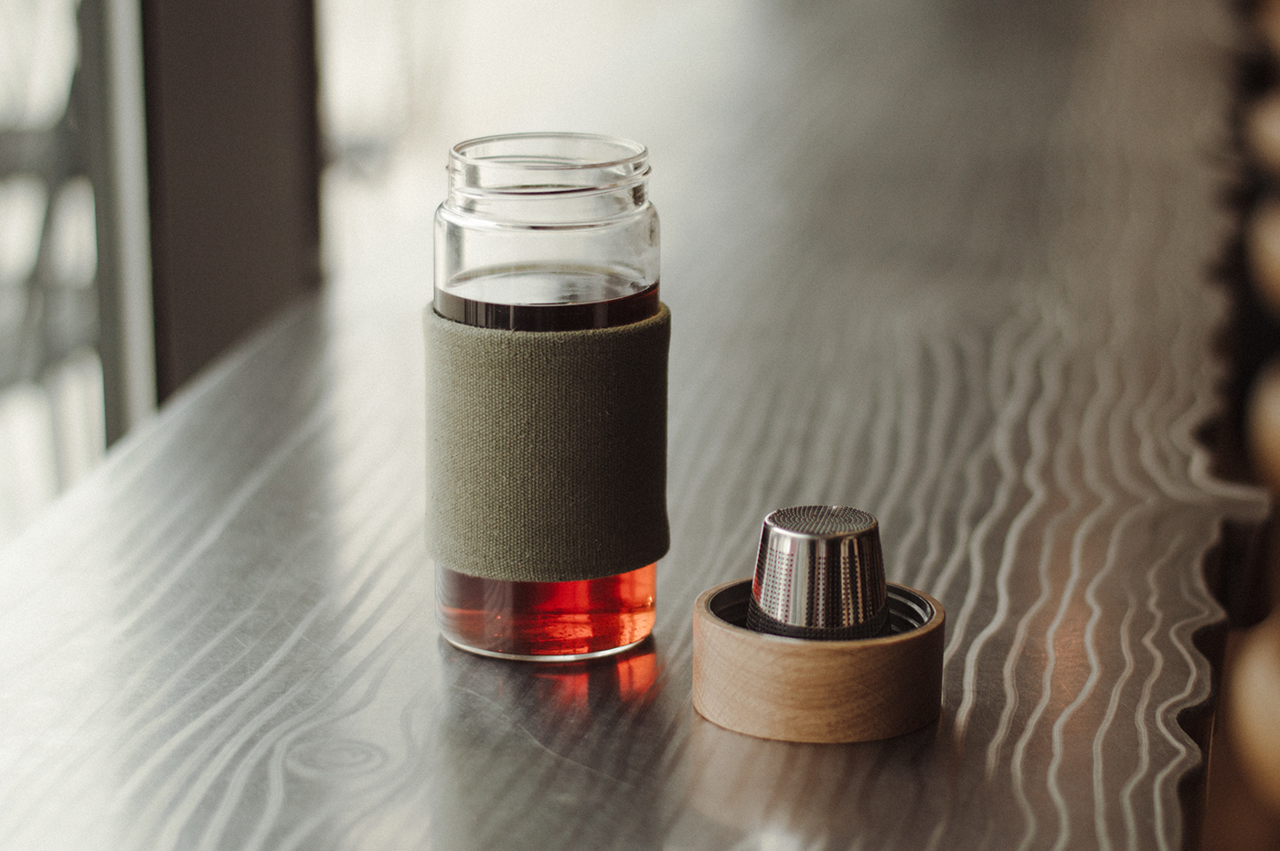 tea set，Magnetic adsorption，container，woodiness，packing design，