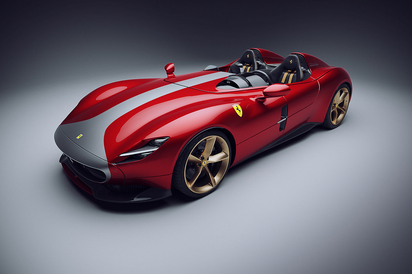 Ferrari，Sports car，cgi，