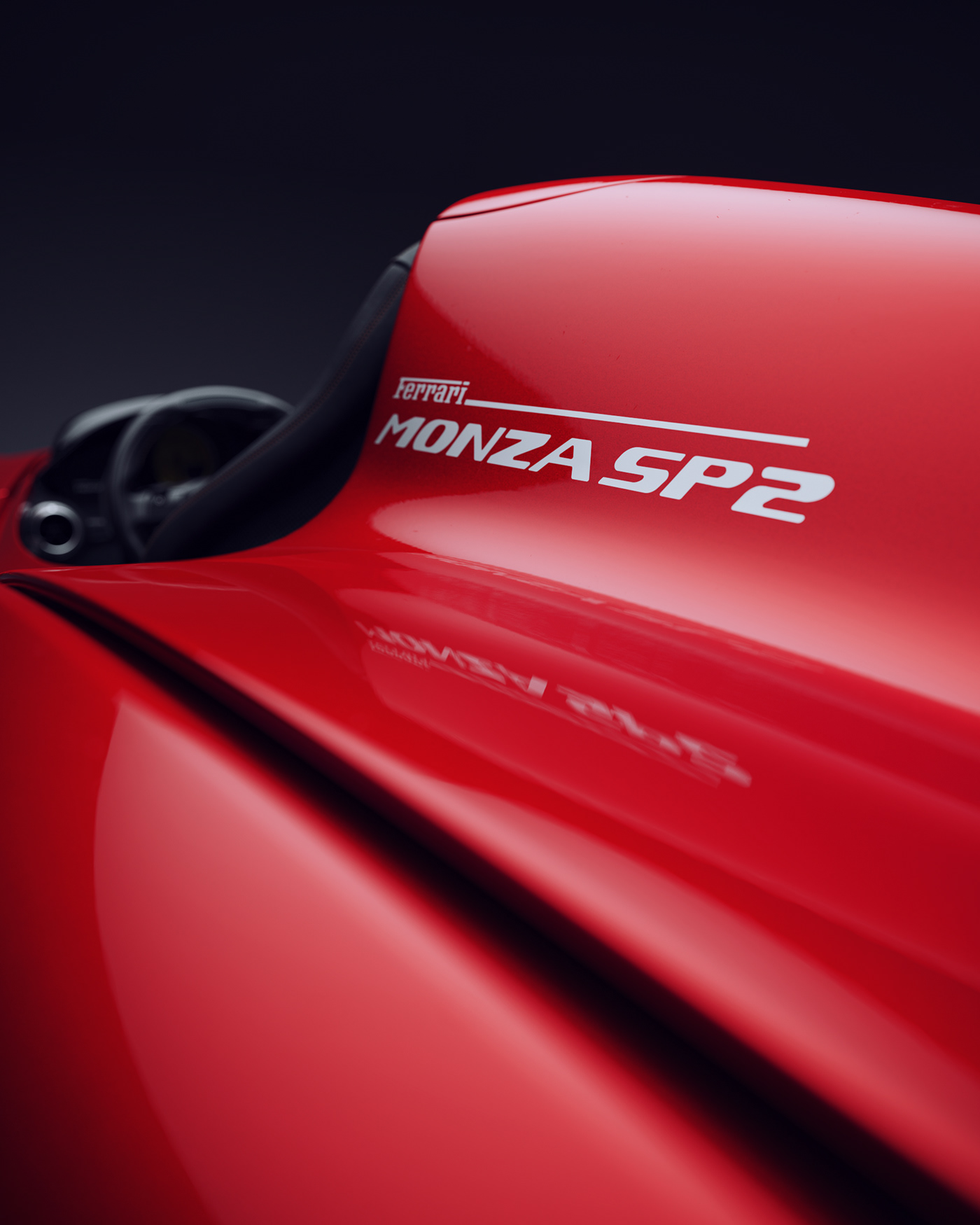 Ferrari，Sports car，cgi，