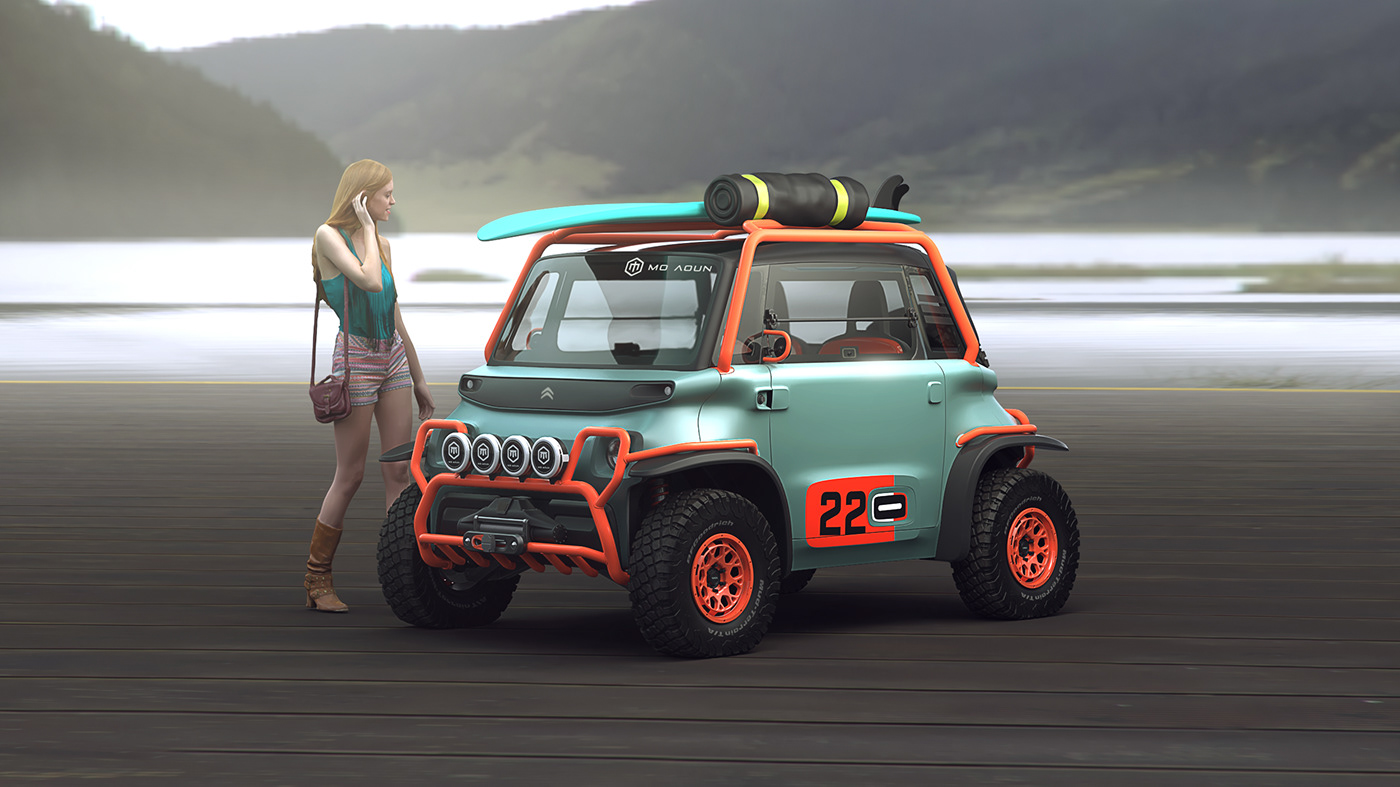 Small electric vehicle，Off road Kit，Lemon friend，