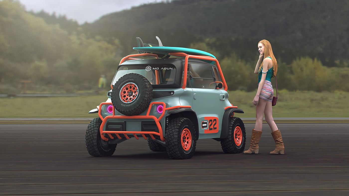 Small electric vehicle，Off road Kit，Lemon friend，