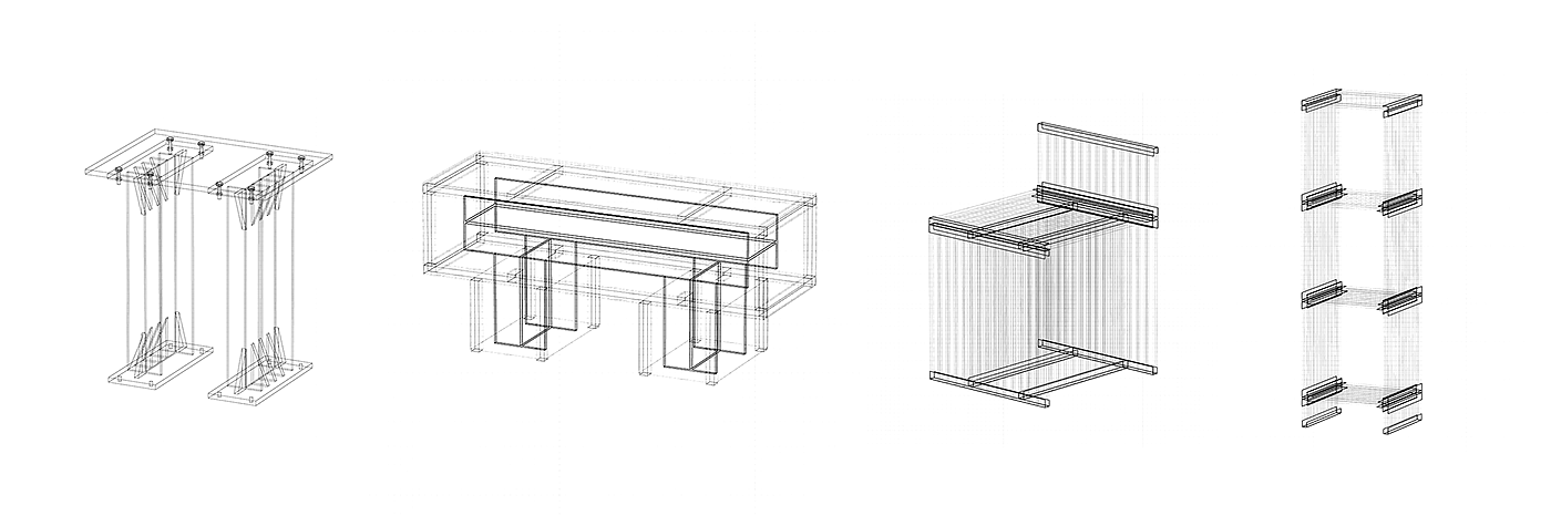 建筑，家具，