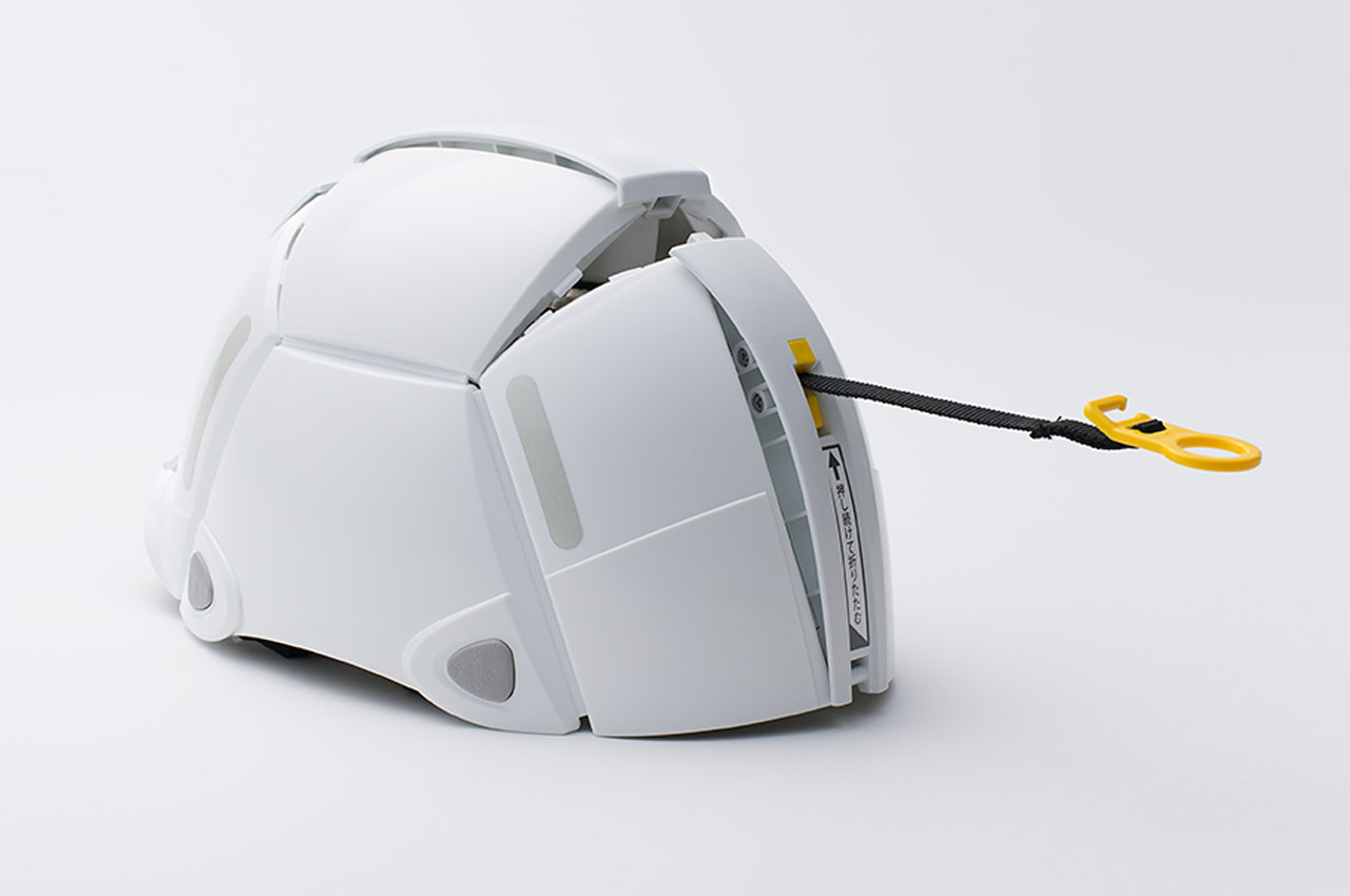 Folding helmet，Life saving accessories，R&D Make，