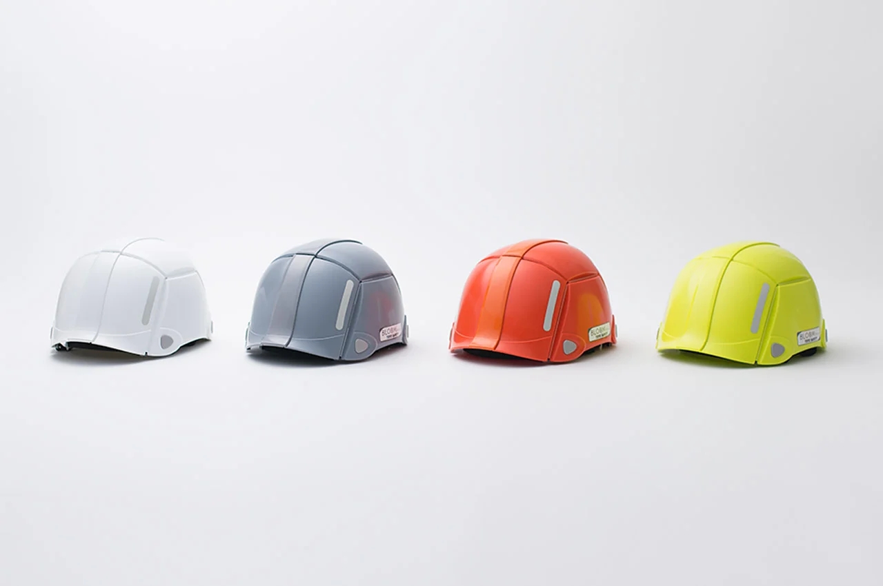 Folding helmet，Life saving accessories，R&D Make，