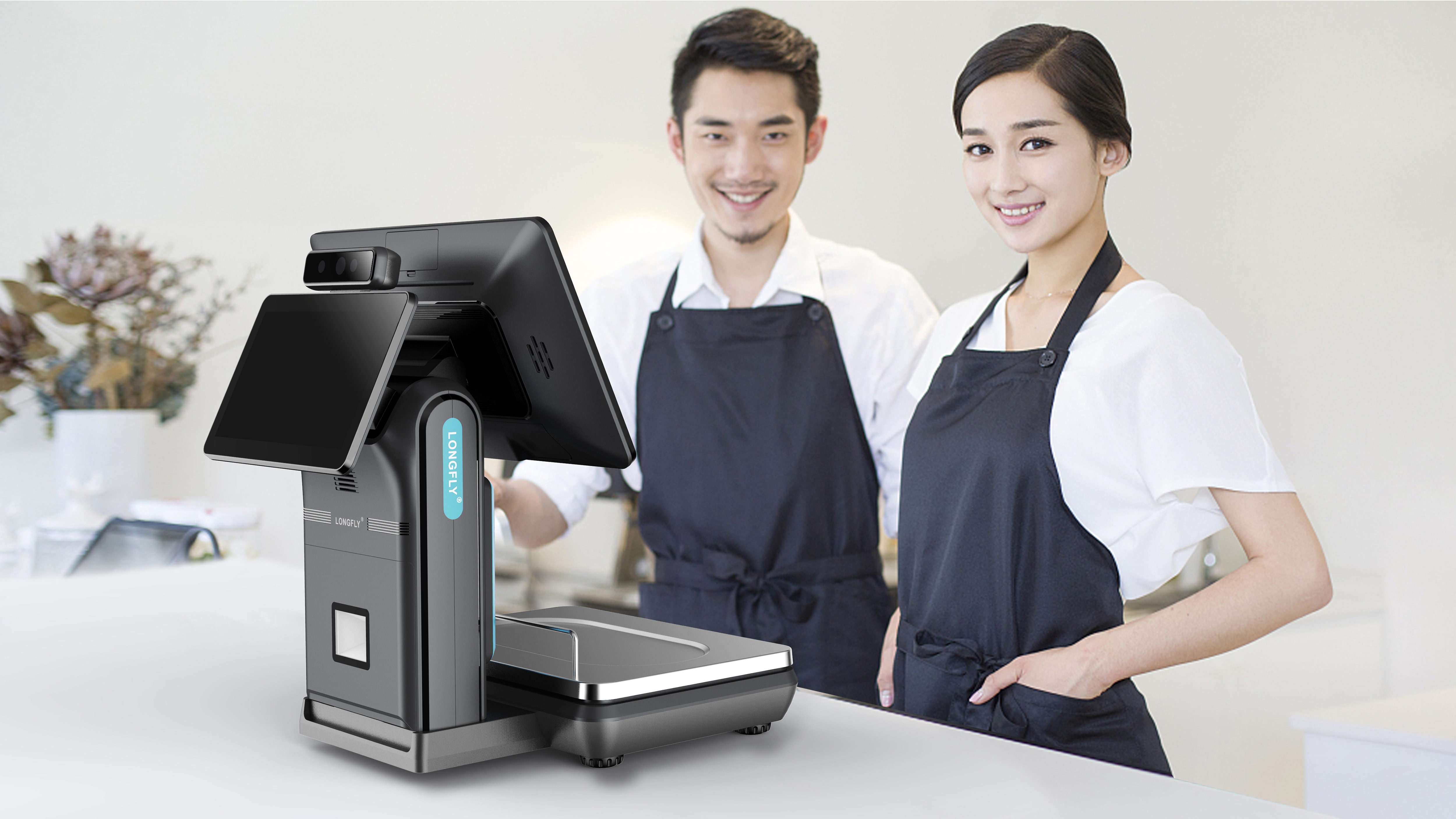 cash register，PoS，AI scale，
