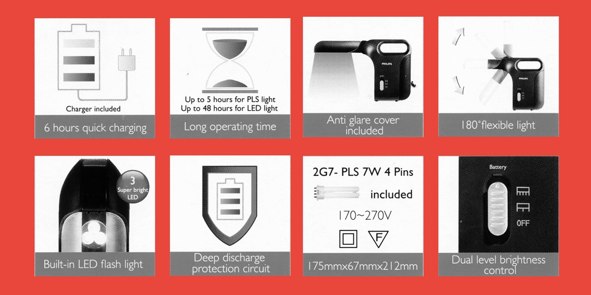Philips multifunction lamp，