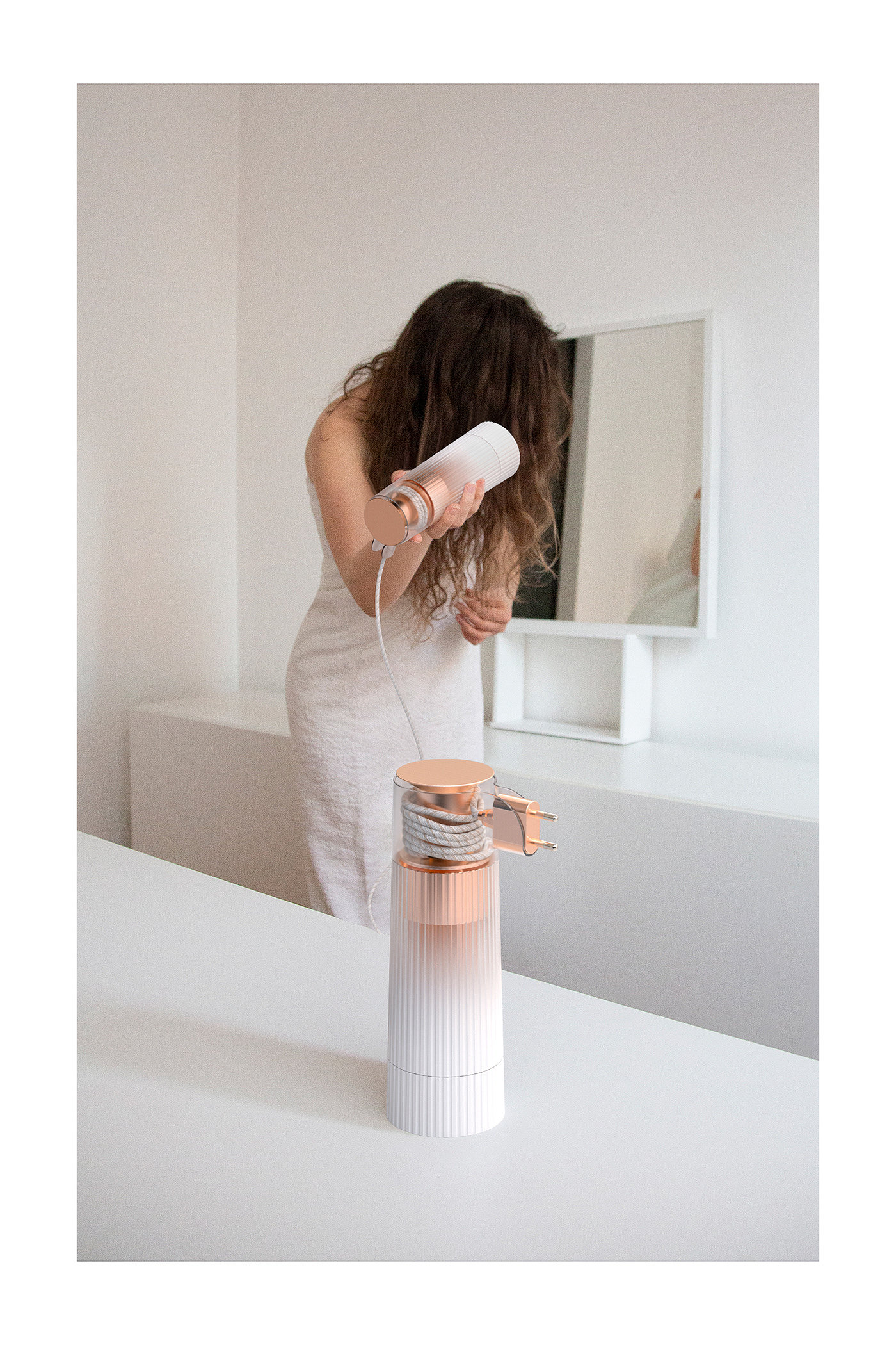 hair drier，Alis，Simplicity，translucent，