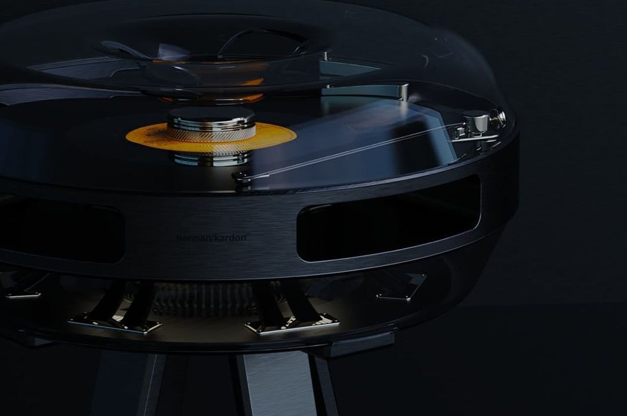 perspective，Record player，Harman Kardon，URUSS Design，