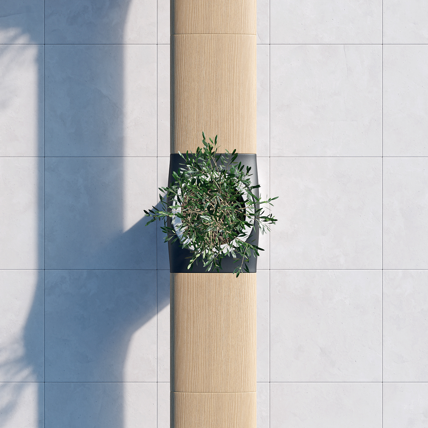 Mass，Modular public bench，S6W4 Render Weekly，