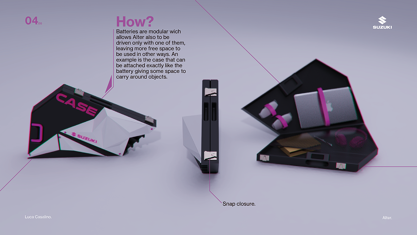 IED Alumni Network，luca casalino，industrial design，sample reels，Salino combination，