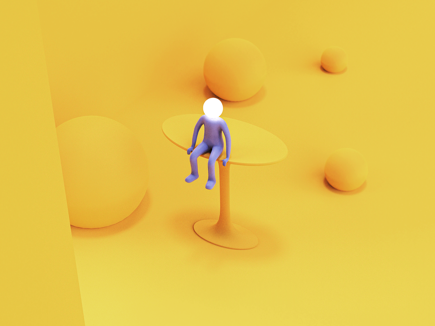 Maha Jaidah，Walk-Man Table Lamp，Walkman lamp，product design，