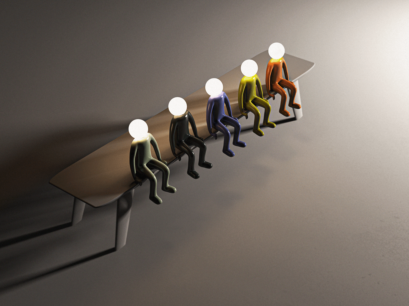 Maha Jaidah，Walk-Man Table Lamp，Walkman lamp，product design，