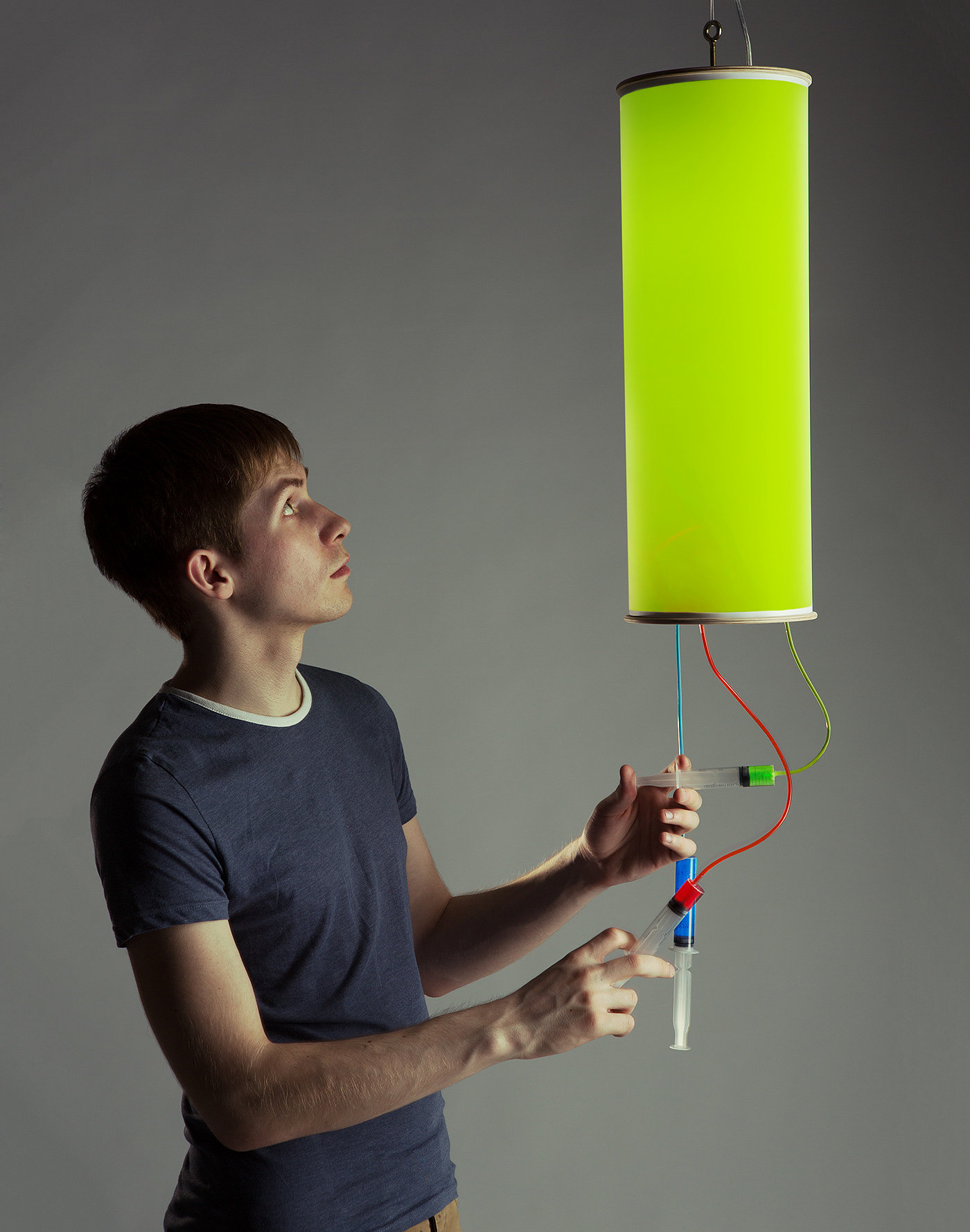 Colour injector，Color syringe，Interactive multicolor lamp，