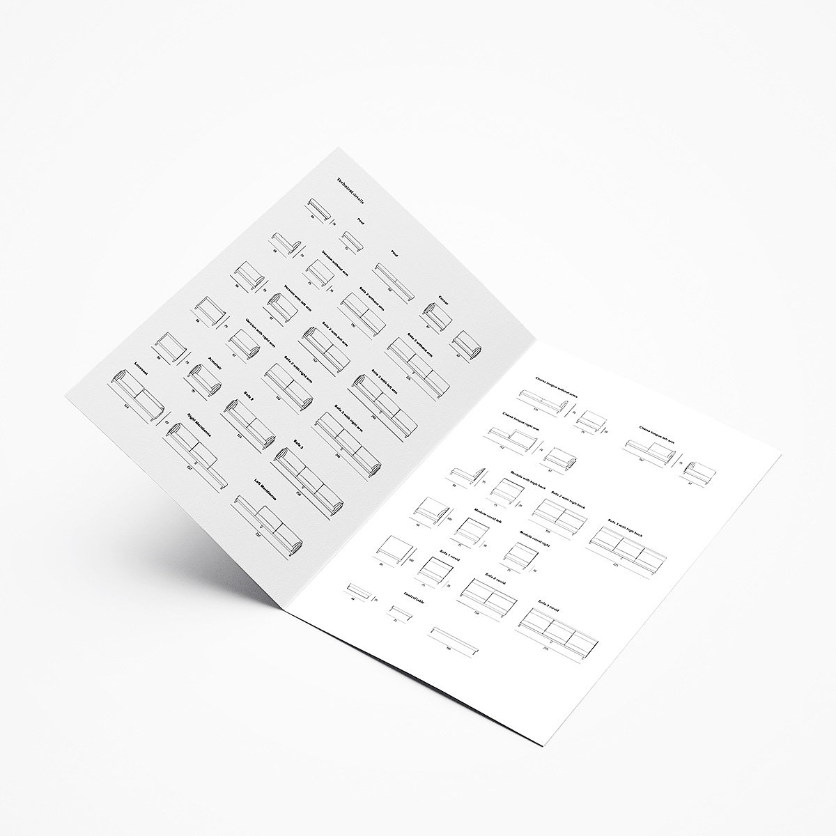 Hassel，sofa，sofa，modularization，
