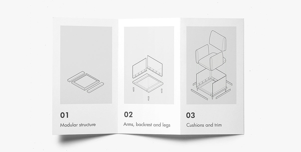 Hassel，sofa，sofa，modularization，
