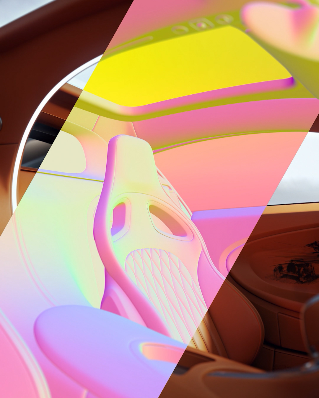 3D car，Computer animation，Render，visualization，