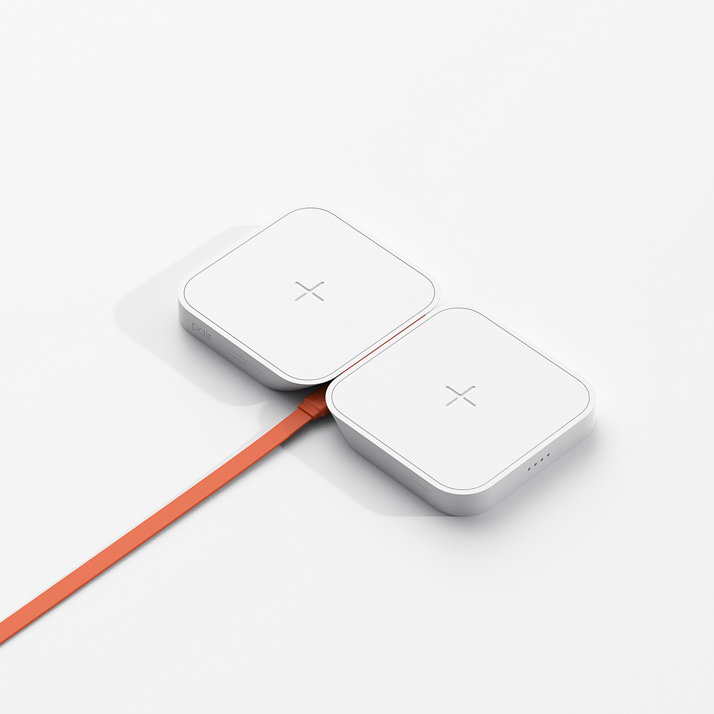 charge，Pair，wireless，portable battery，Mobile power supply，