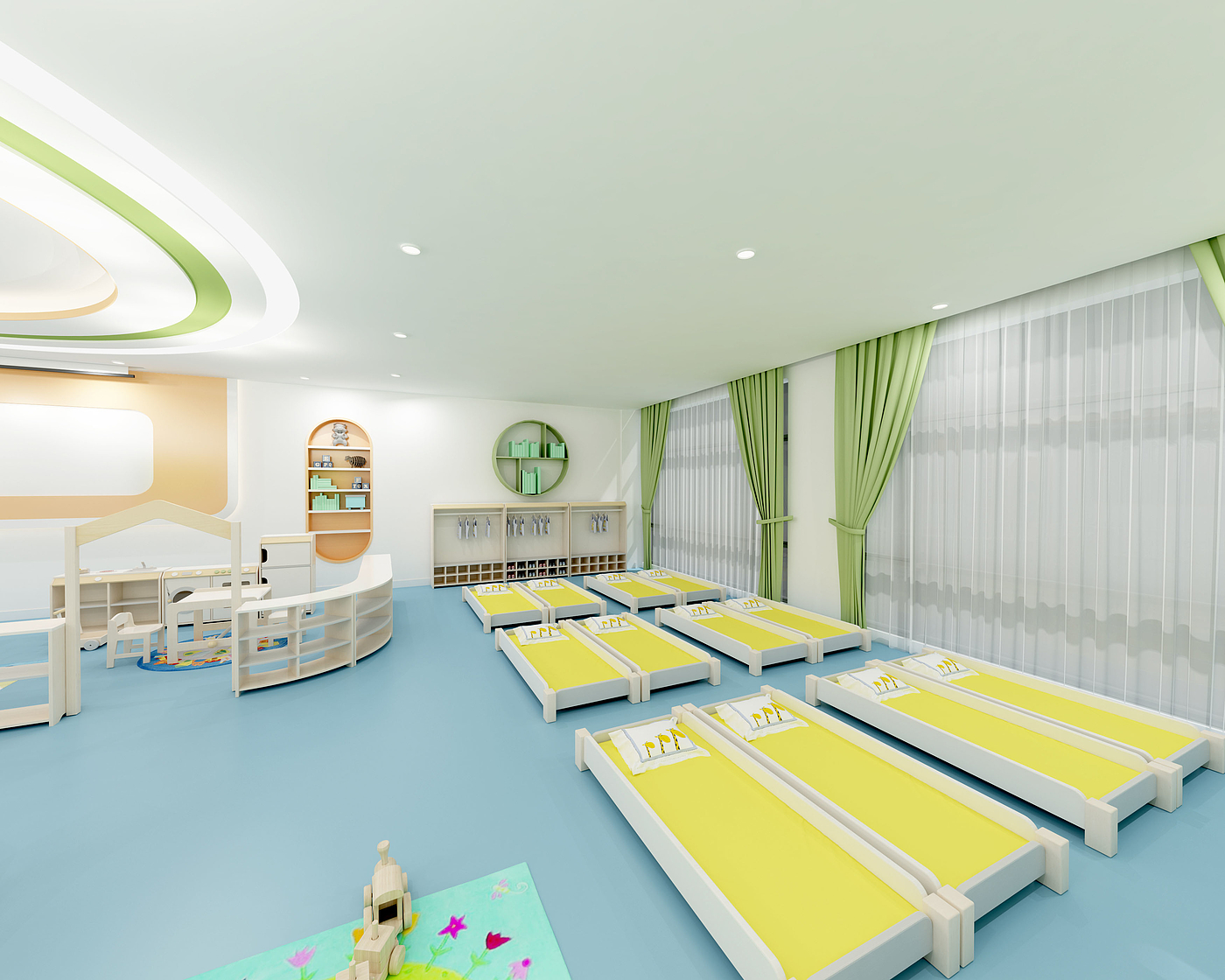 Kindergarten furniture，Nursery and early education furniture，Children's furniture，furniture design ，Customized design of children's furniture，