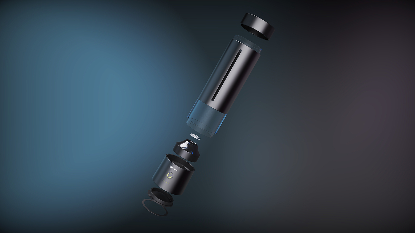 Intelligent water cup, minimalist technology, quality，